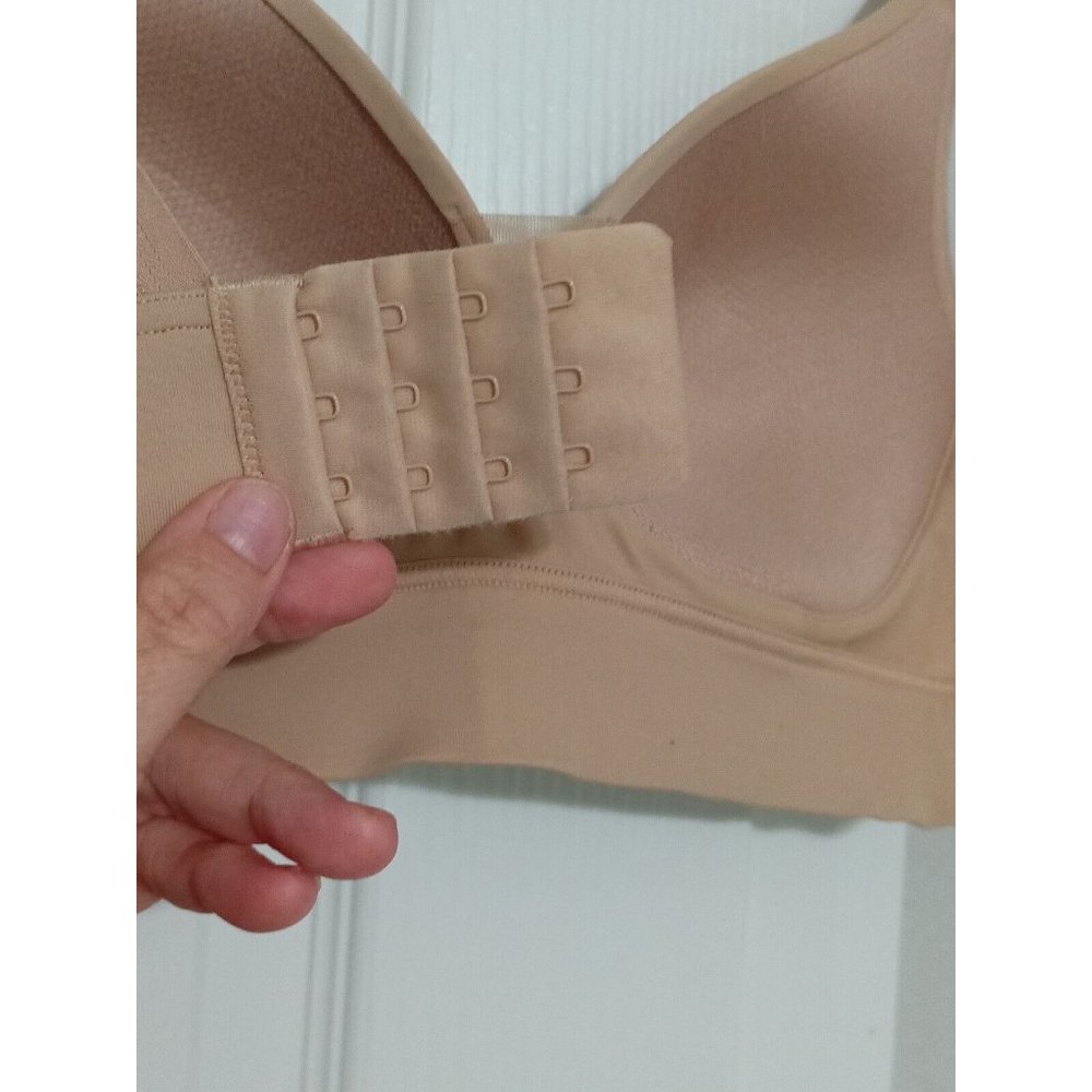 Women's Jockey Beige Adjustable Straps Full Coverage Bra Size Small - Picture 7 of 8
